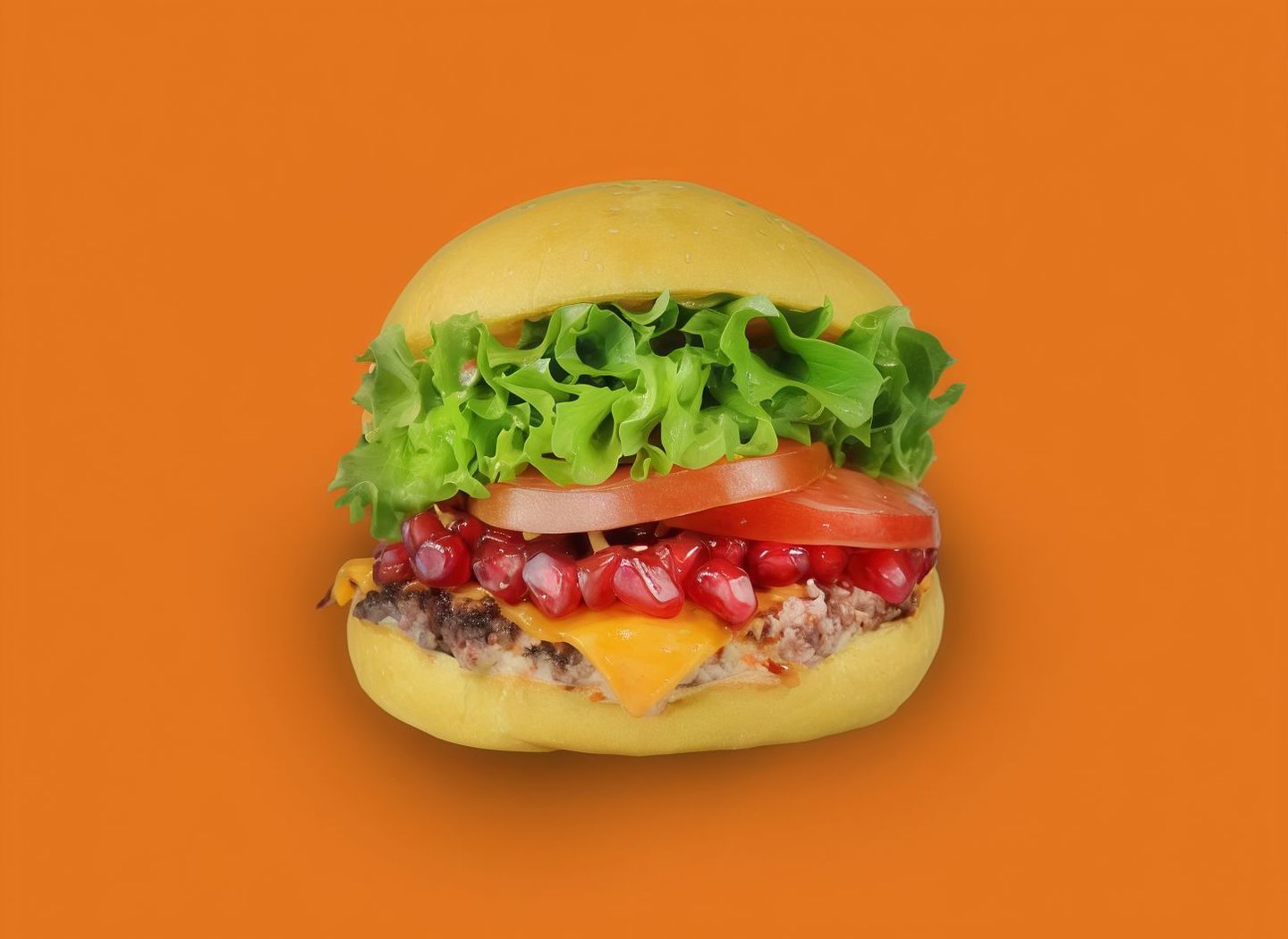 Pomegranate Burger