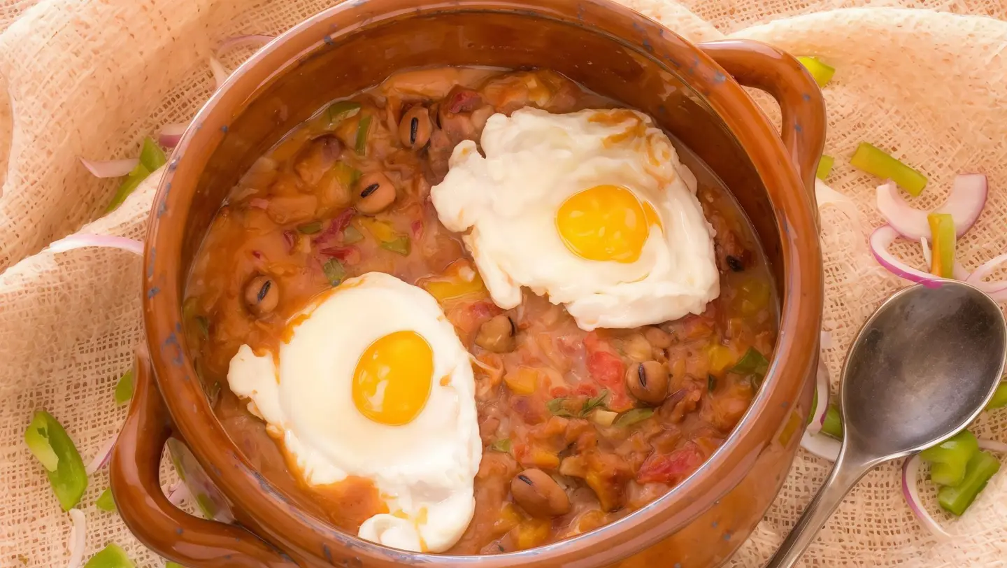 Mixed Foul With Eggs - Large