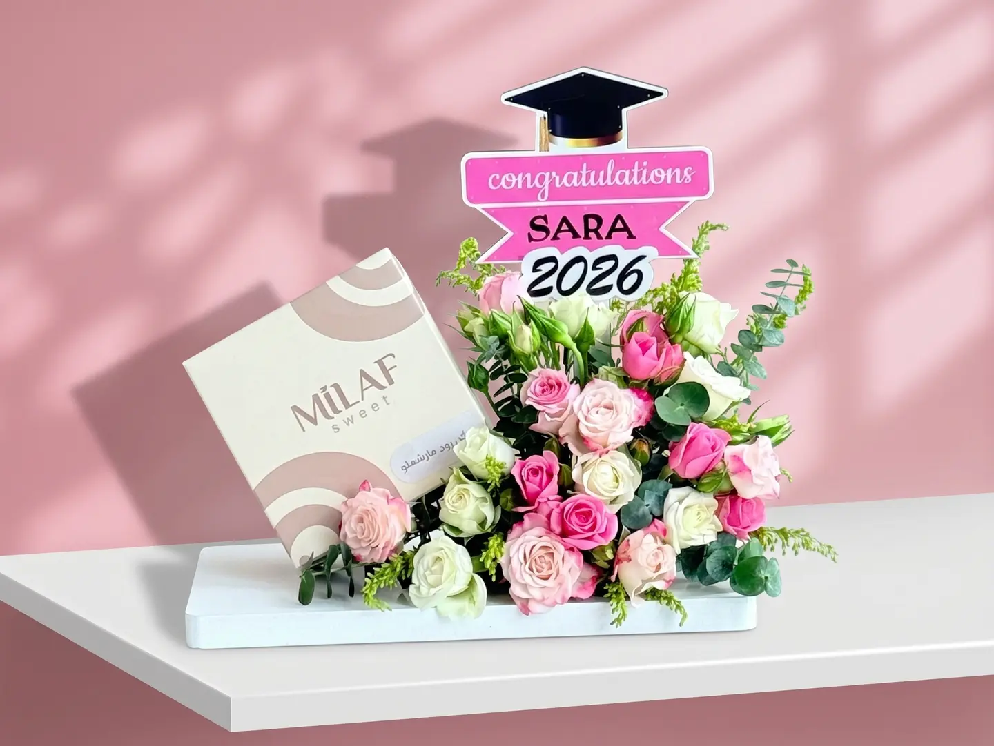 Milaf Sweet With Graduation Stand