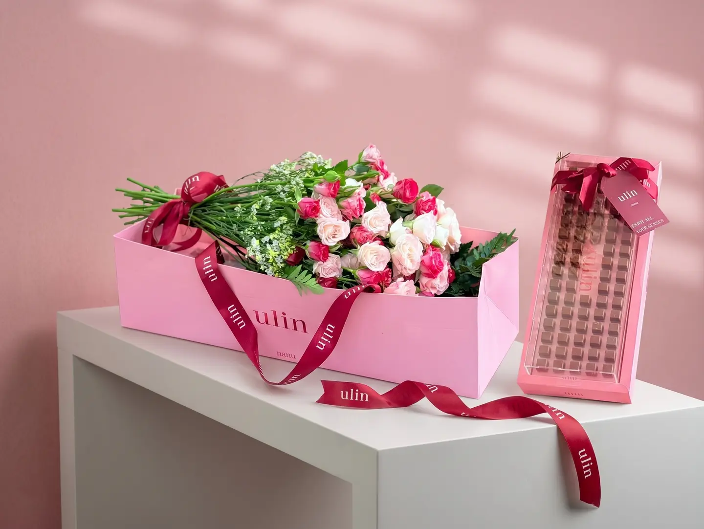 Ulin Nano Chocolate With Baby Rose