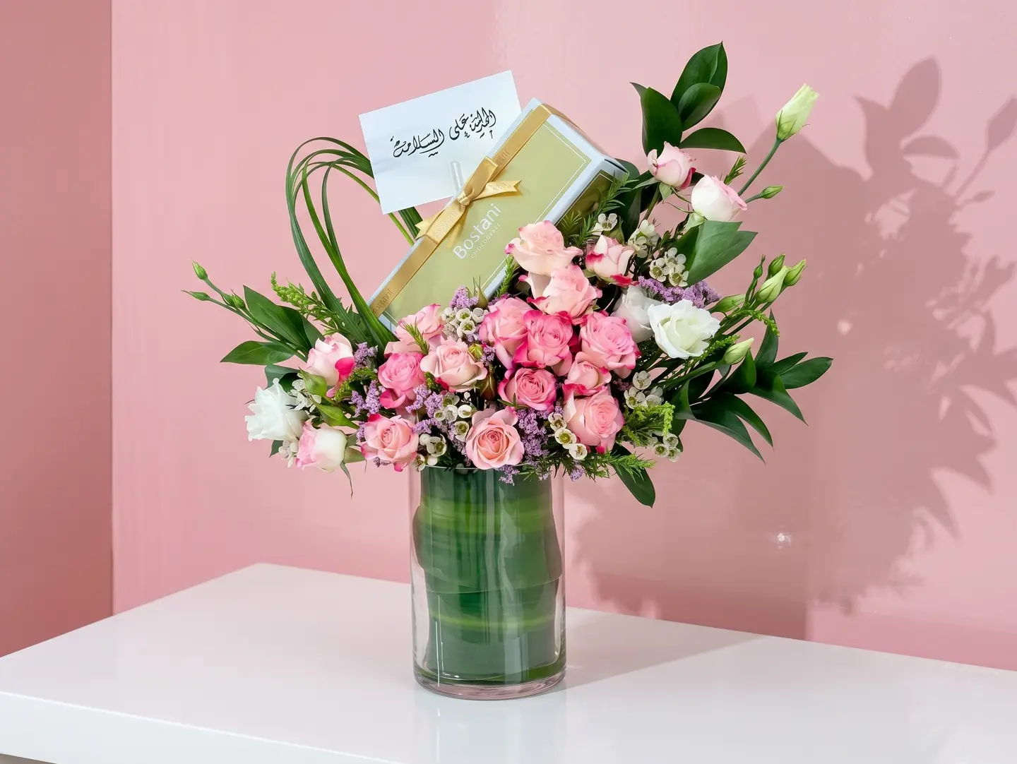 Bostani Chocolate With Flowers Of Peace Of Mind