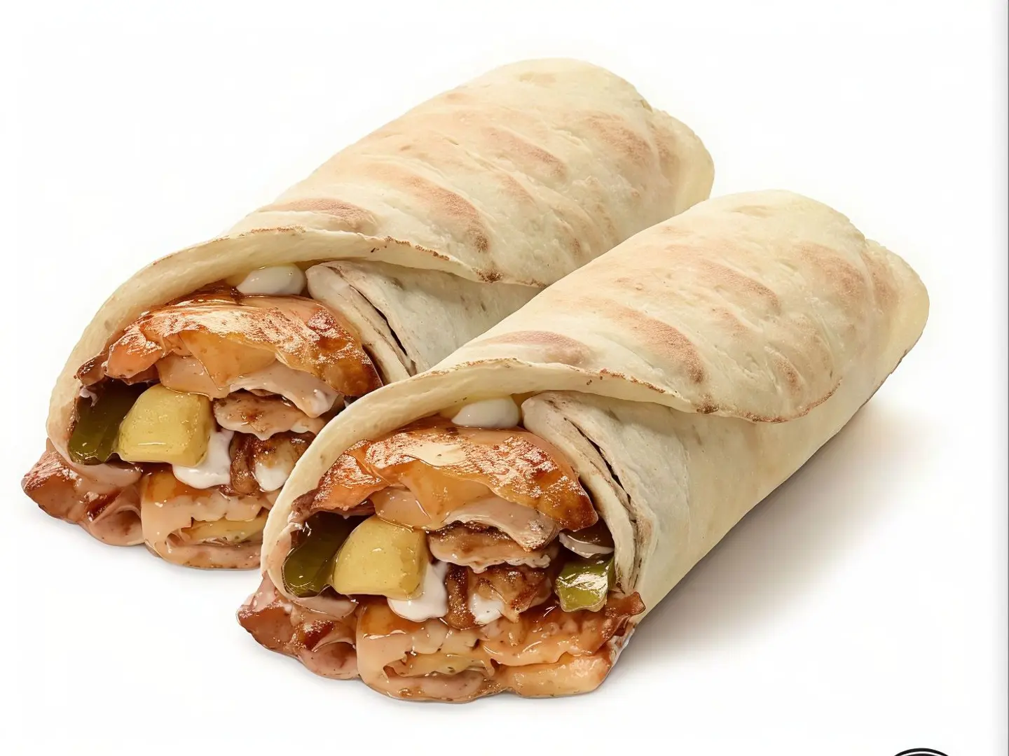 ساندوتش شاورما شامي بالجبن