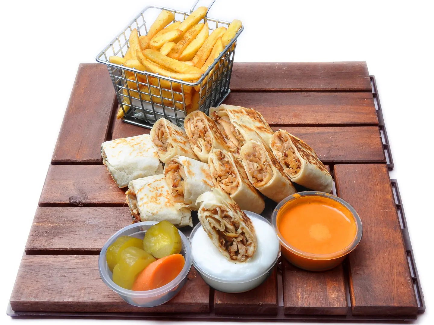 Chicken Shawarma 4 Regular Arabic Meals