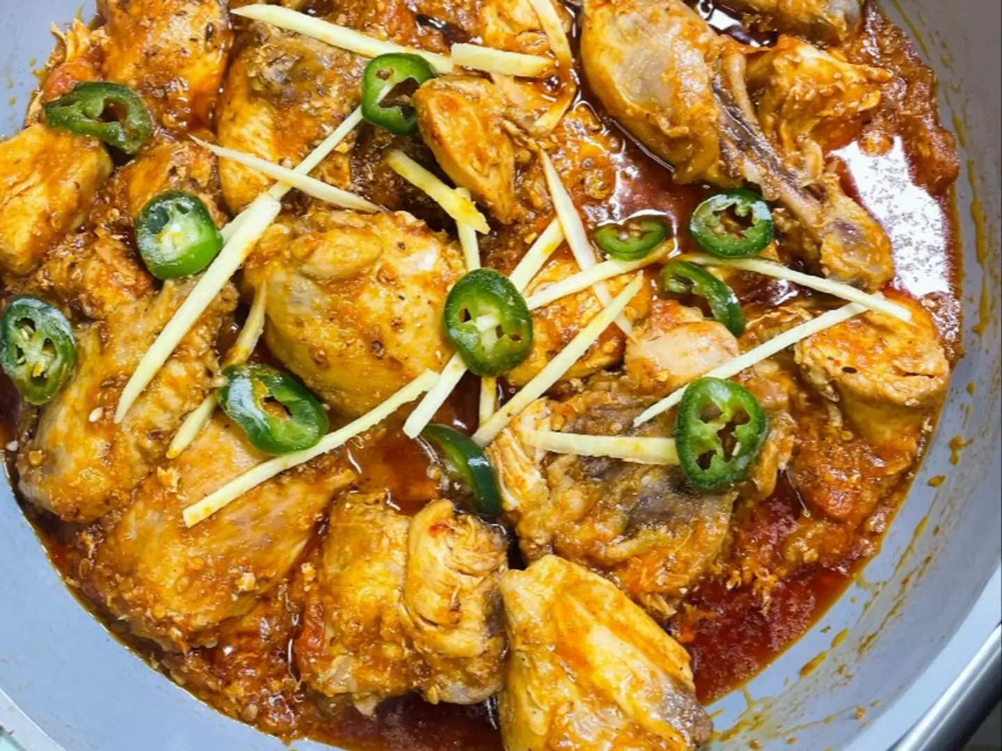 دجاج كراهى ربع