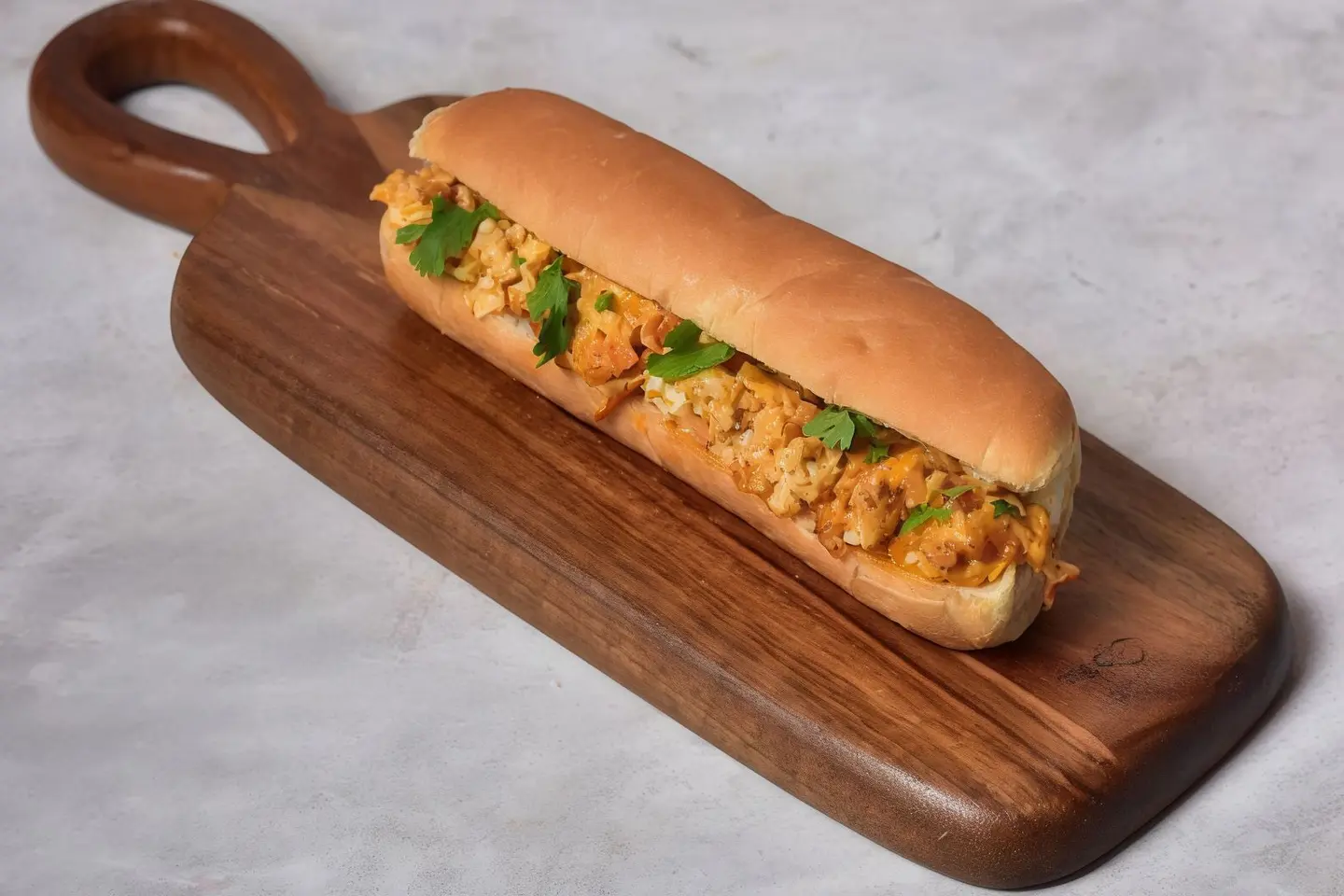 Shakshka Sandwich With Cheese