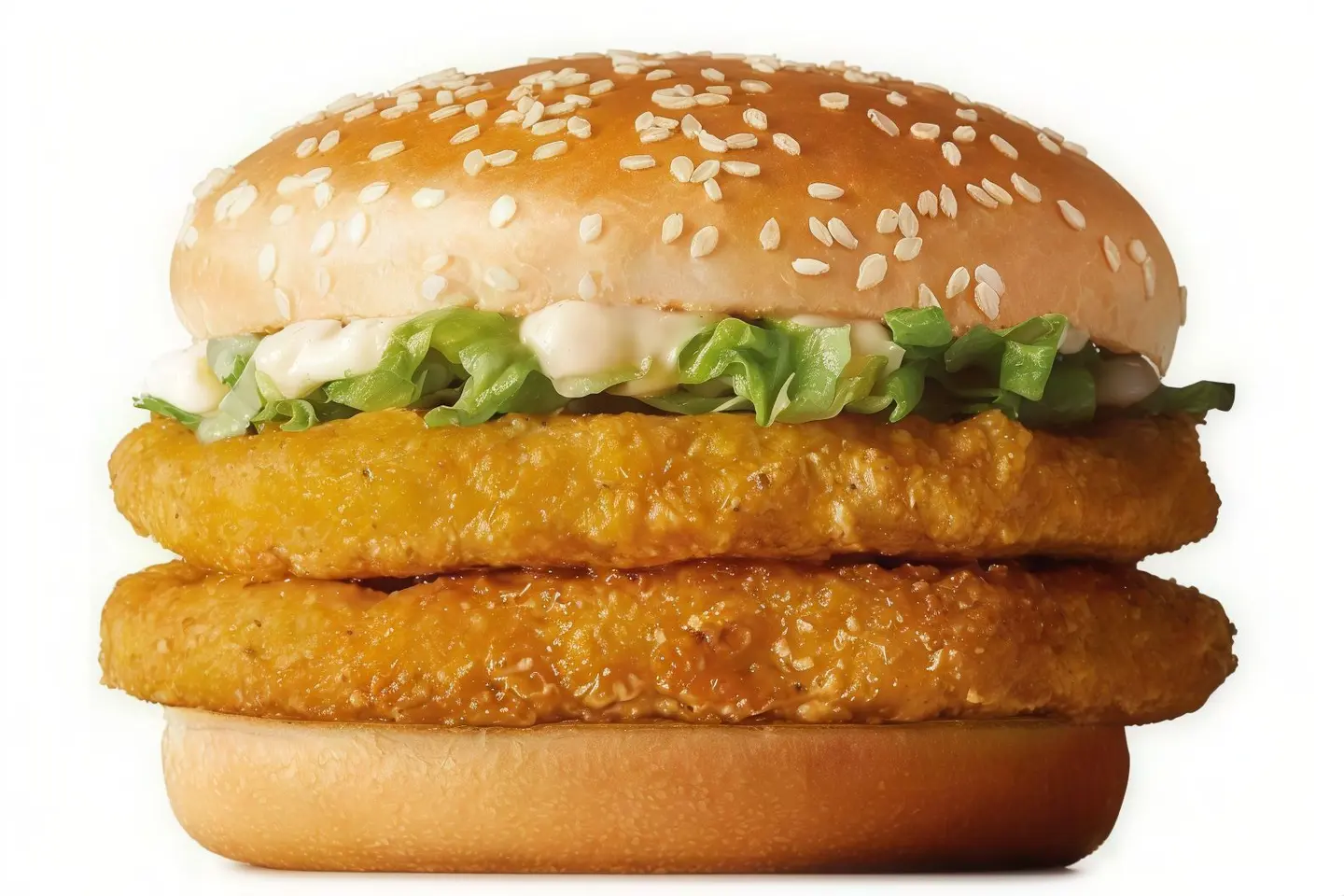 Double Chicken Burger Sandwich