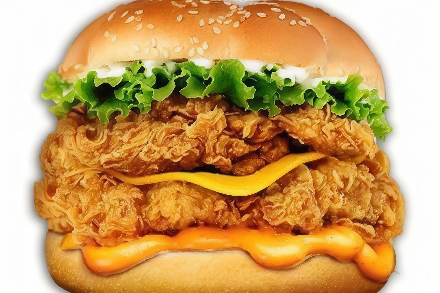 Double Zinger Sandwich