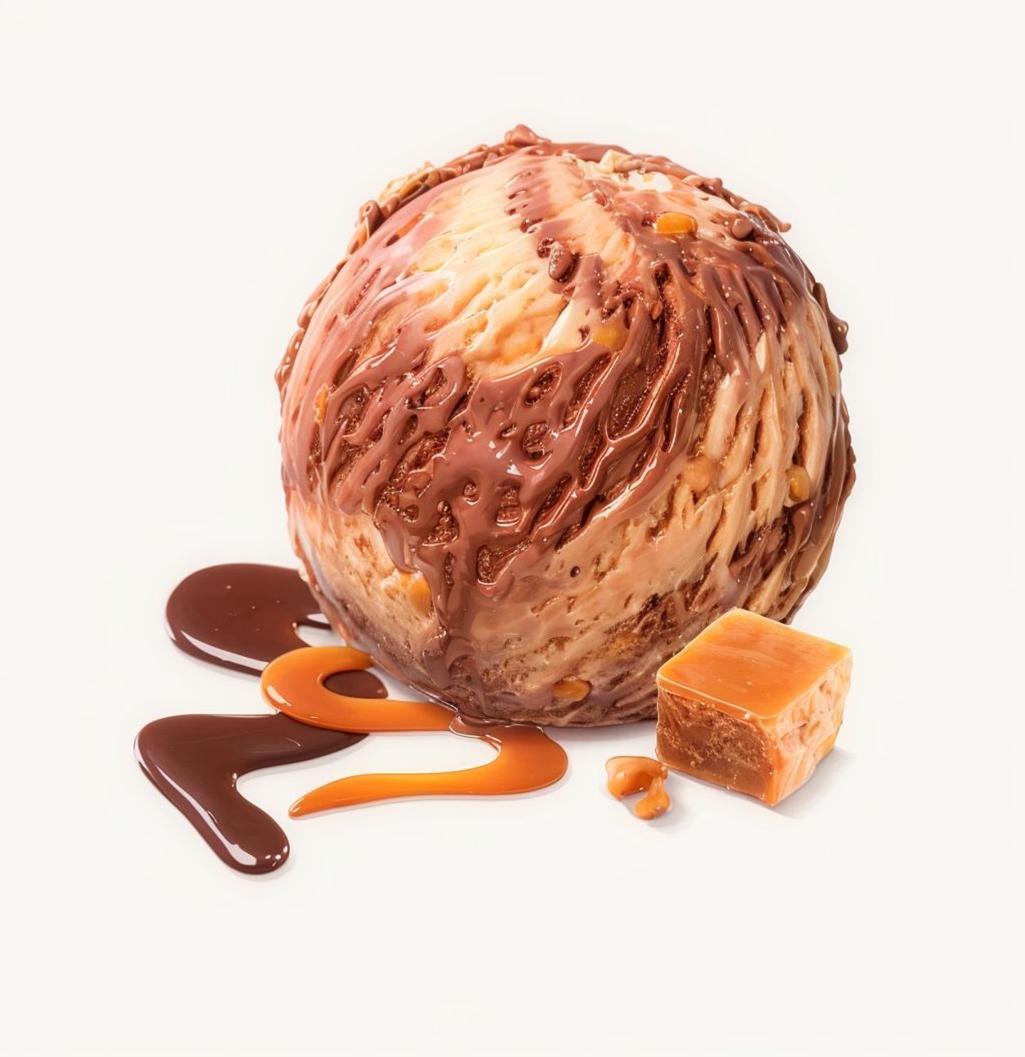 Chocolate & Slated Caramel - 1 Large Scoop
