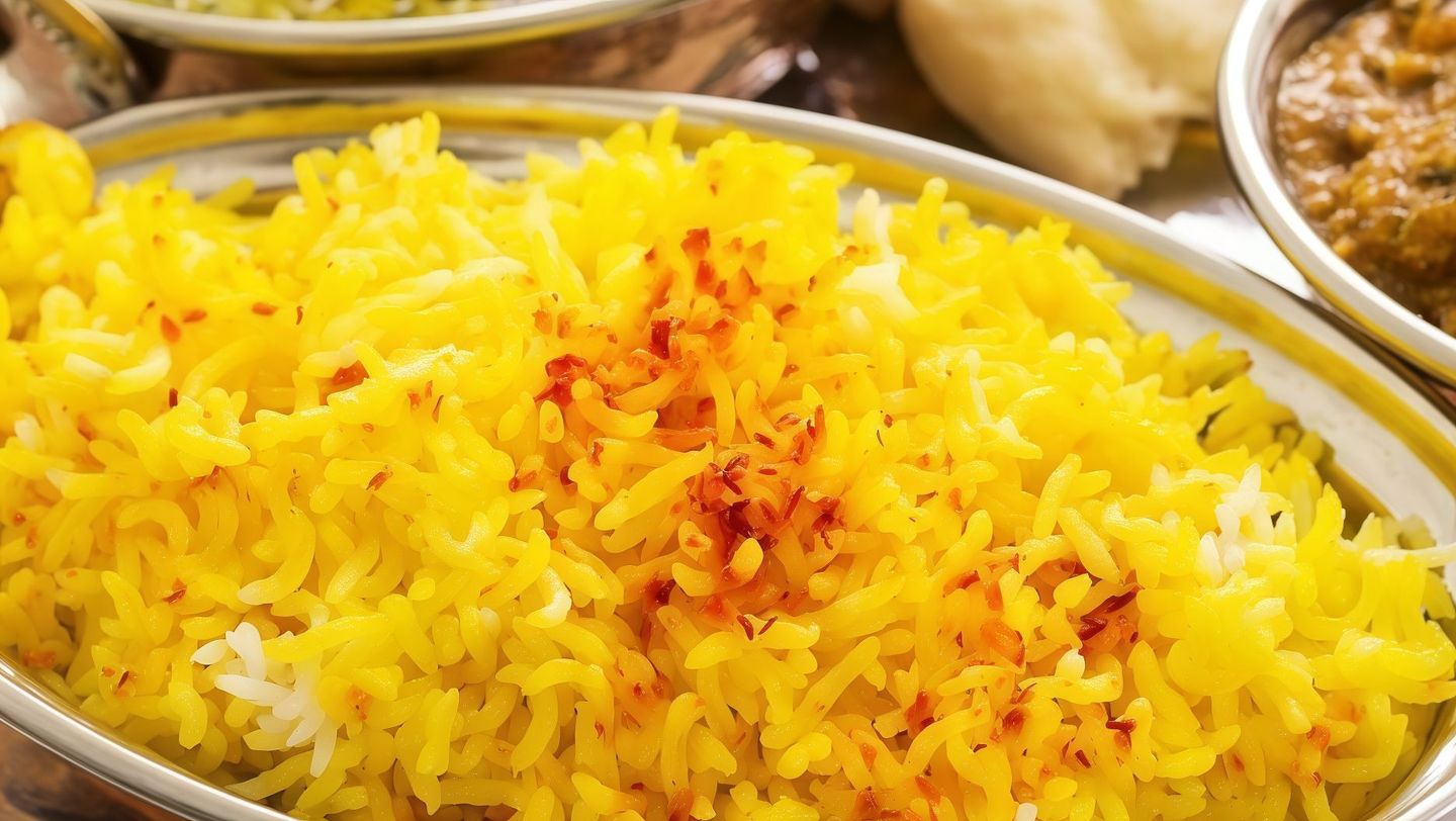 Basmati Rice With Saffron