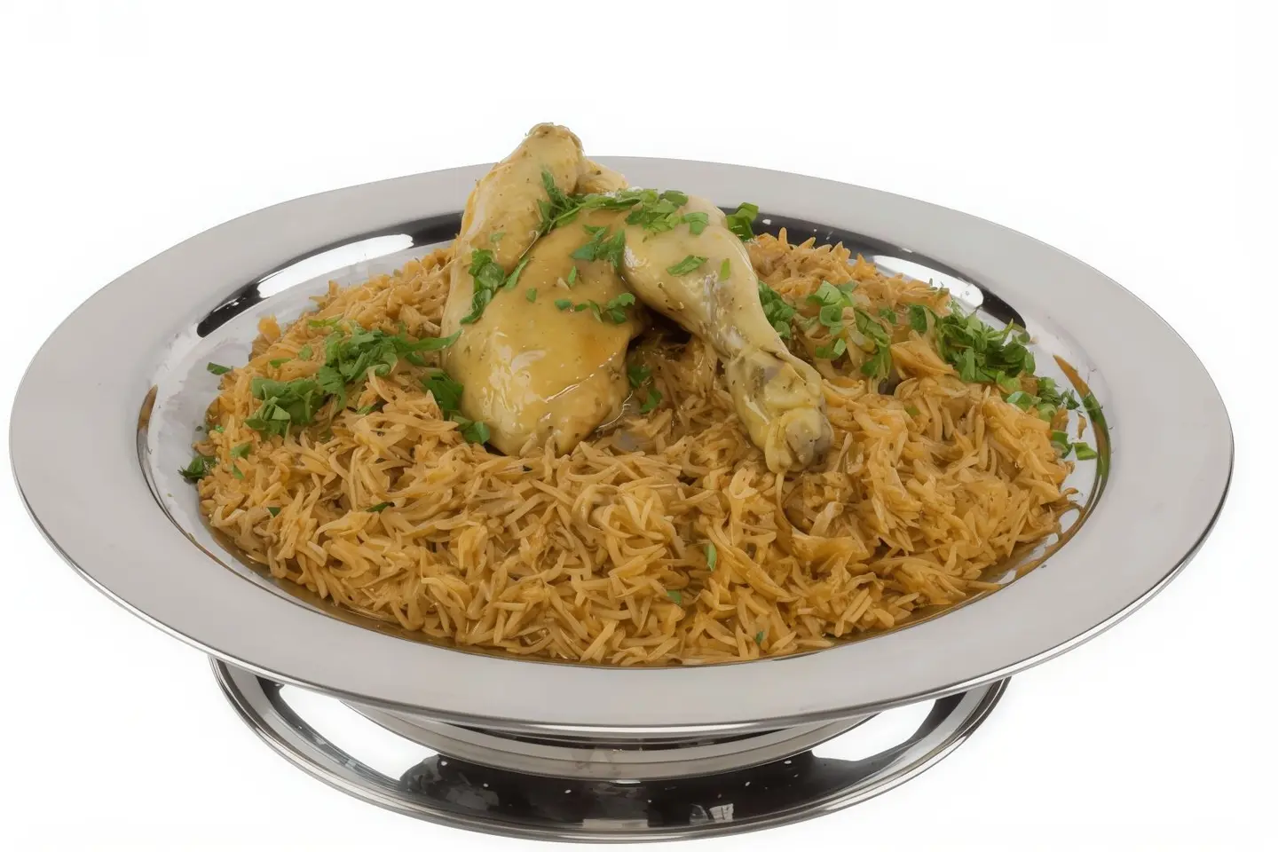 نصف دجاجة مضغوط