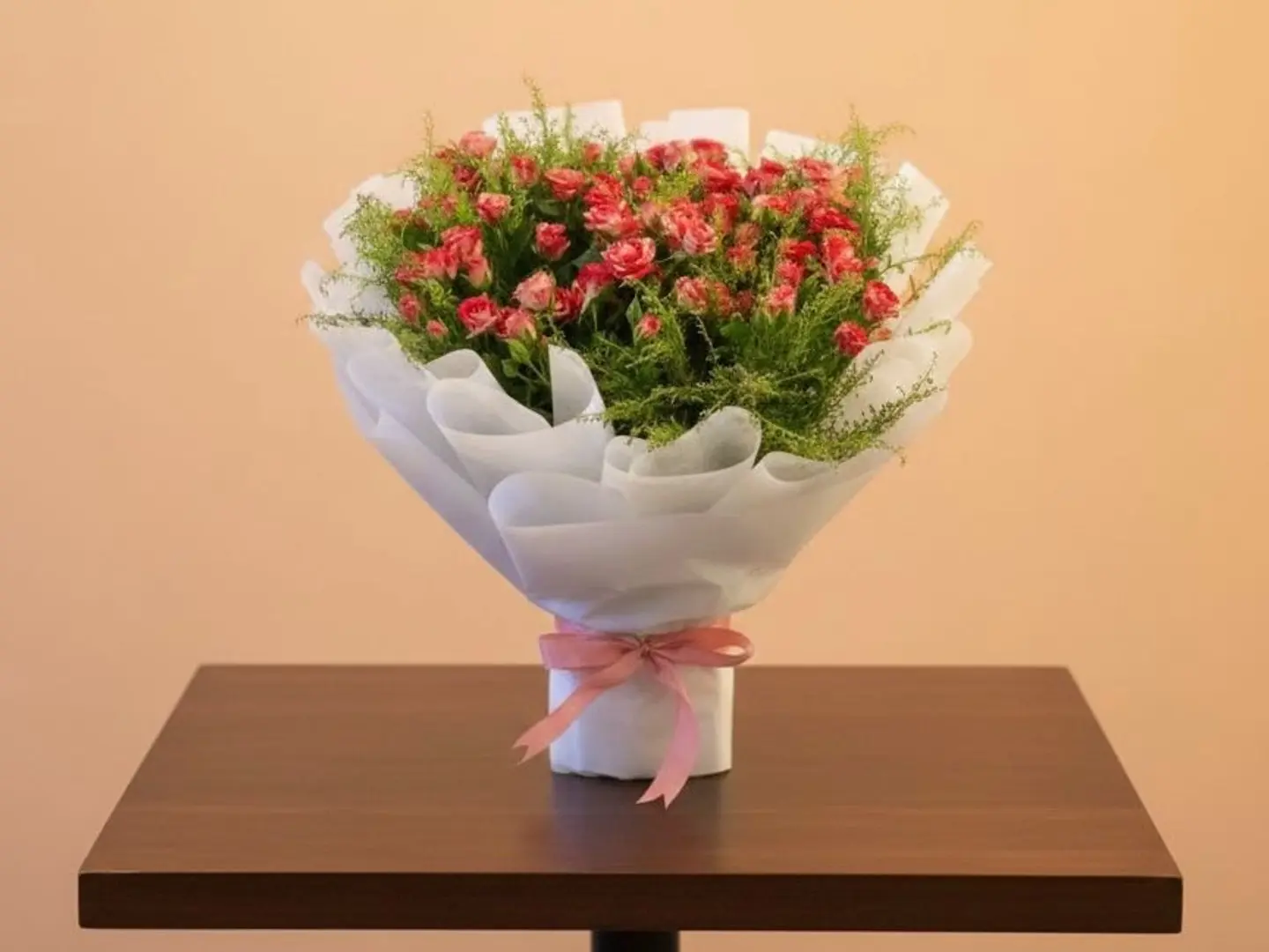 باقة ورد زاهية