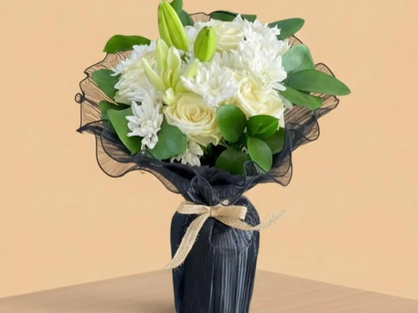 Rose And Basil Bouquet