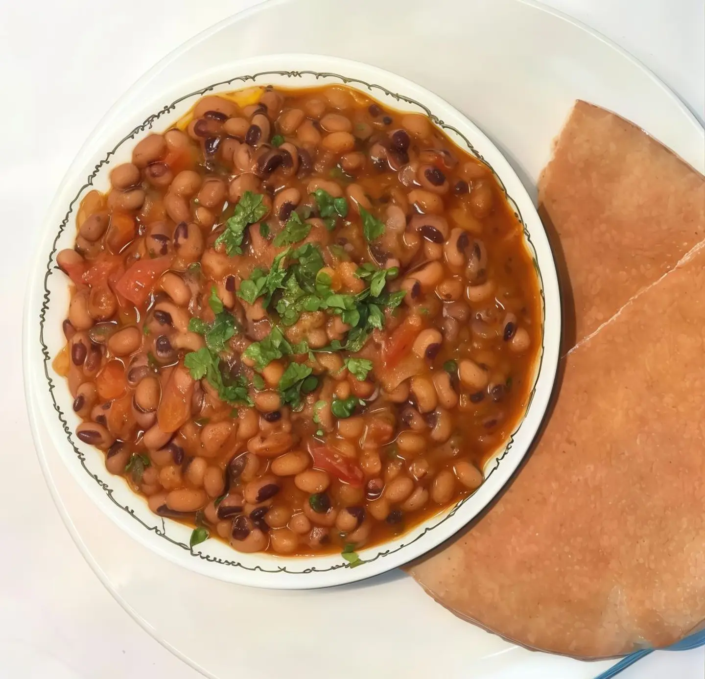 بزالياء مع فاصولياء