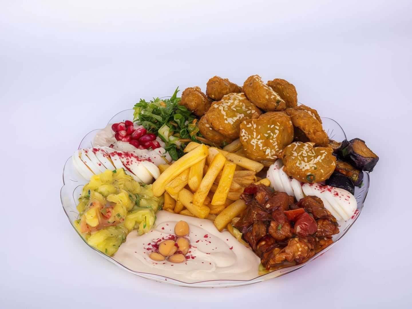 Large Mix Taameya Plate