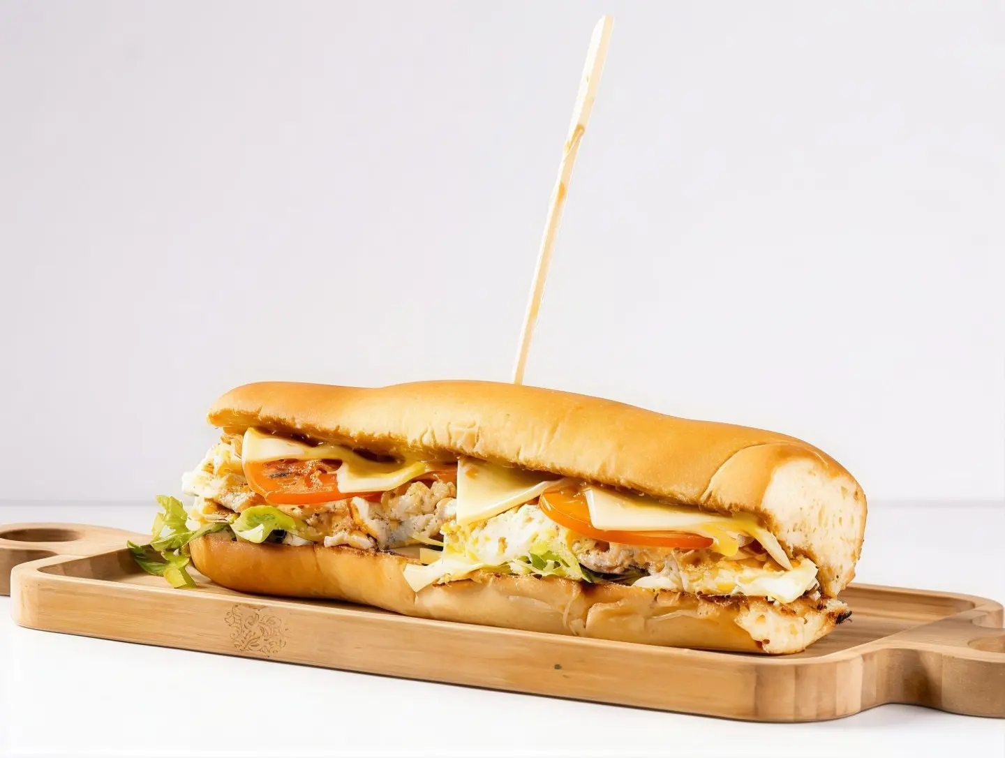 اومليت اند تشيز ساندوتشر