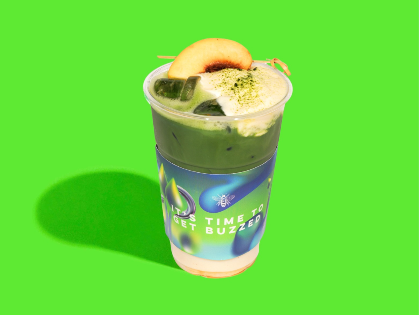 Peach Matcha