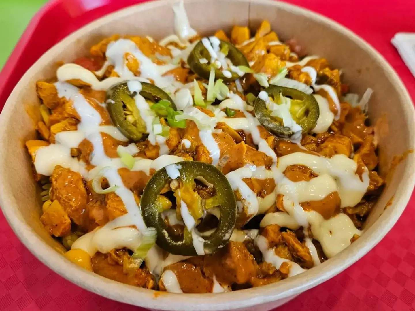 وعاء بوريتو دجاج تيكا
