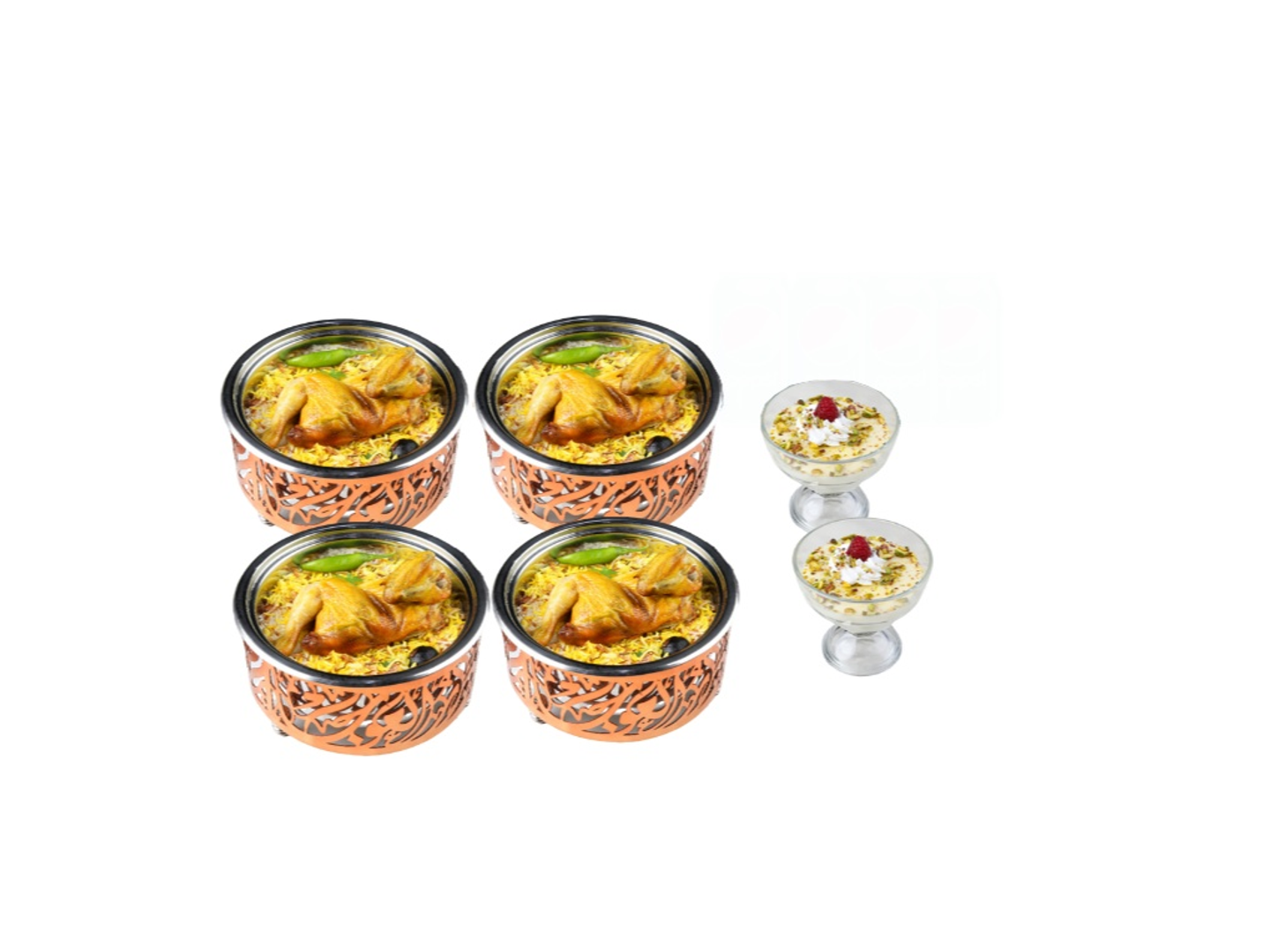 4 نفر مندي دجاج