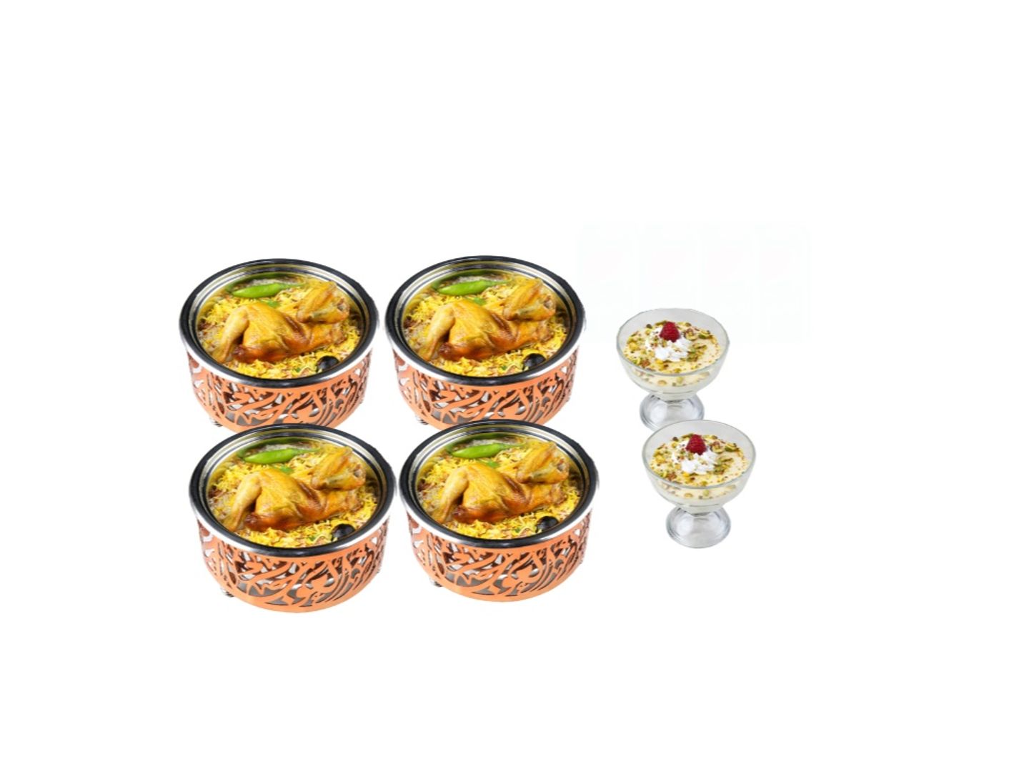 4 نفر مندي دجاج