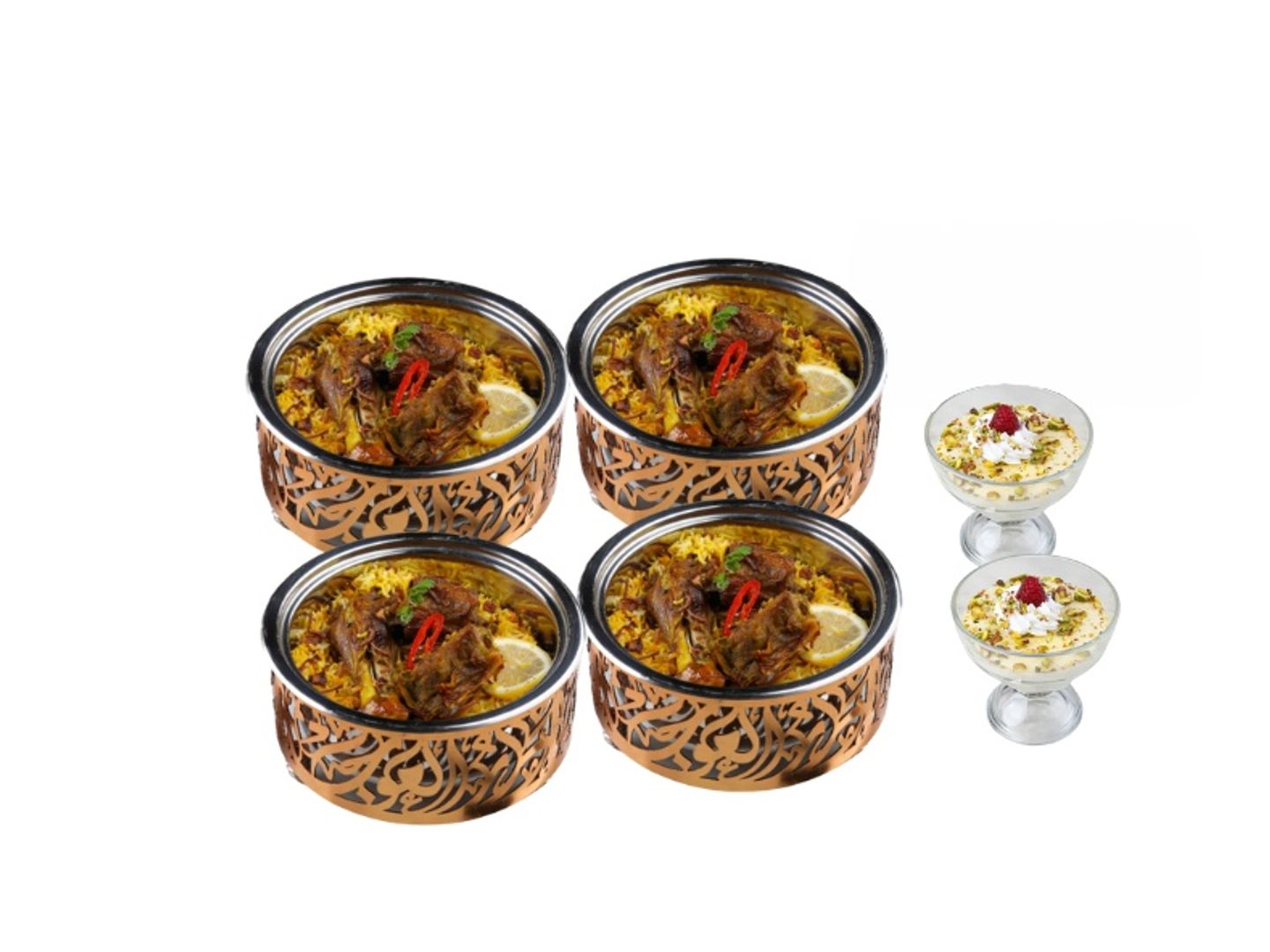 4 نفر مندي لحم