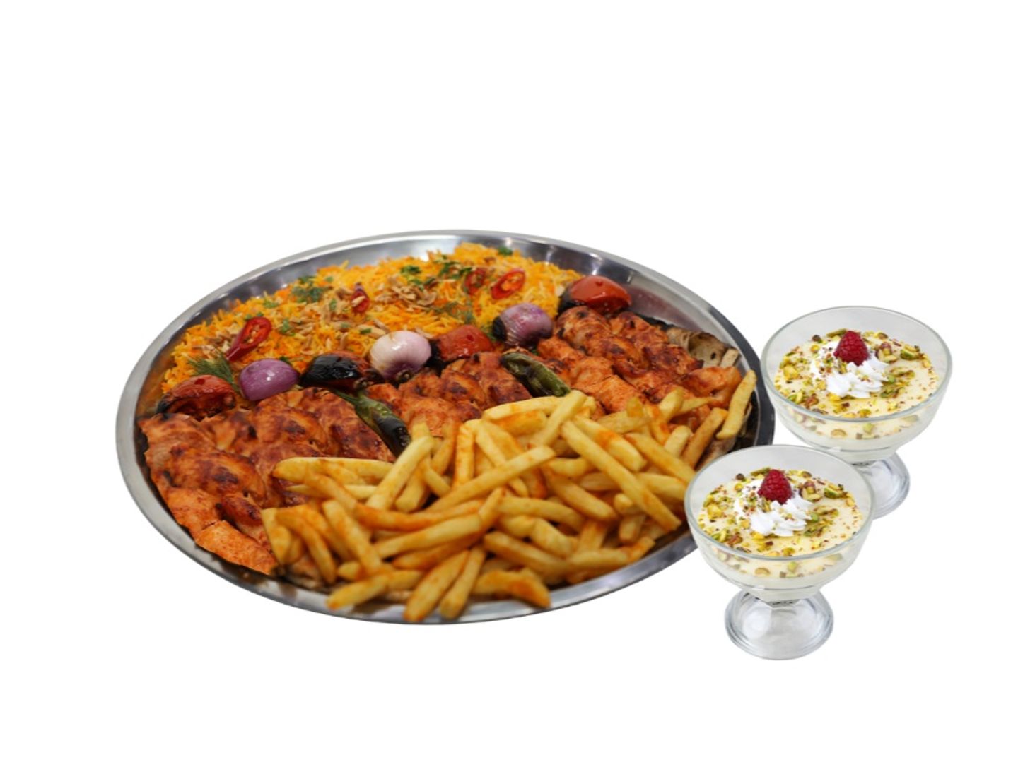 3 نفر شيش طاوق على ارز