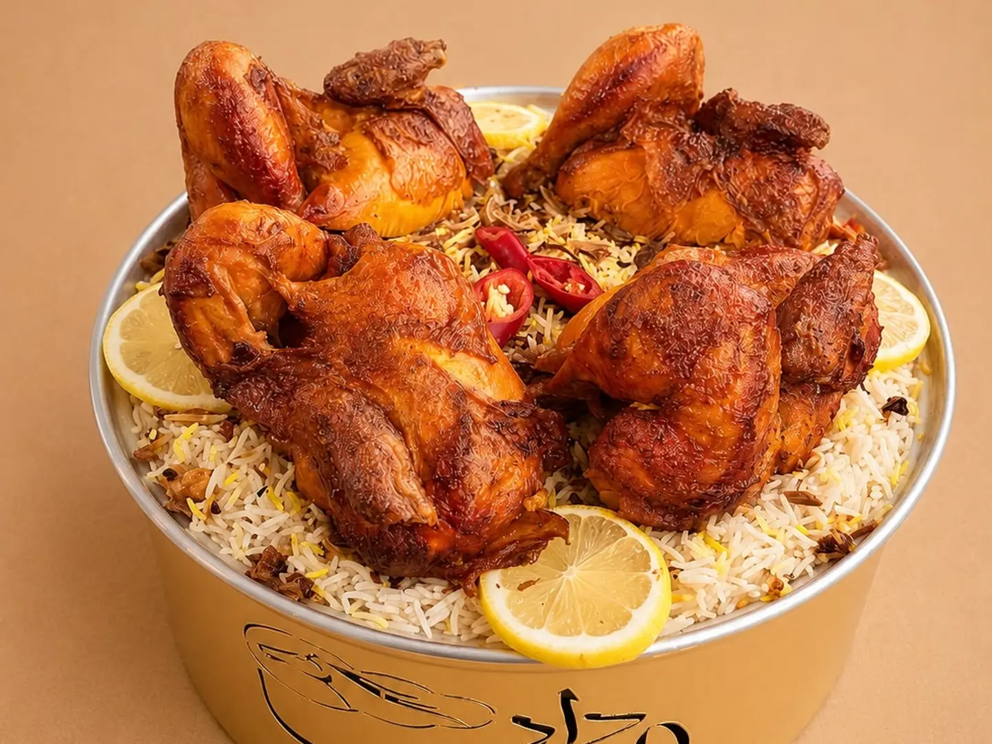 سخان دجاج محمر