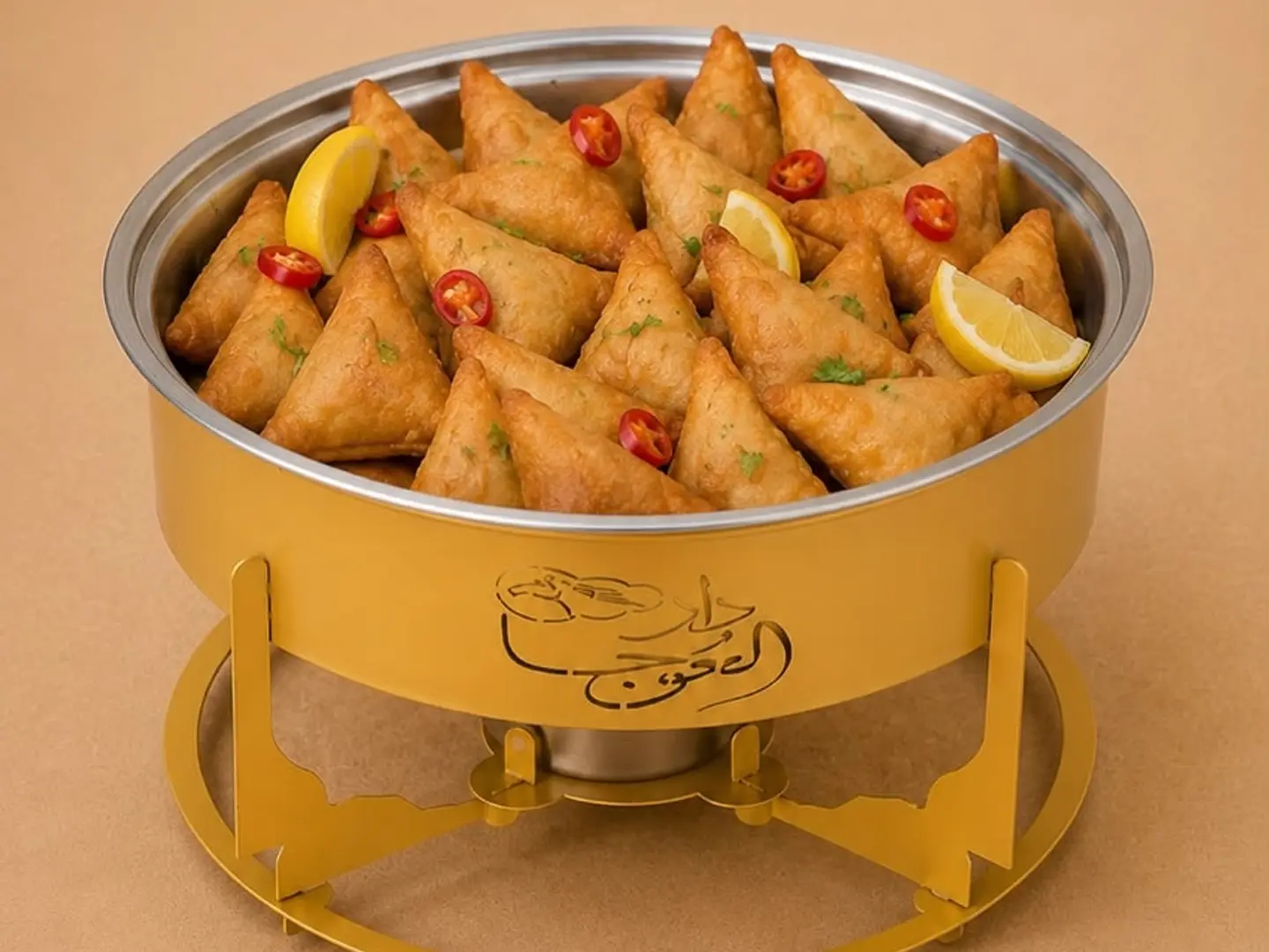 سخان سمبوسة لحم