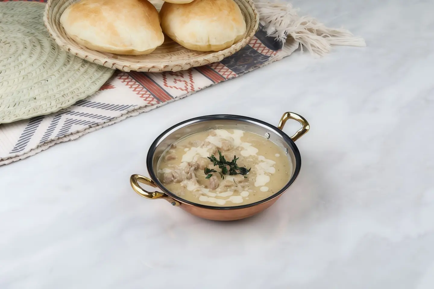 حميس لحم بالطحينة