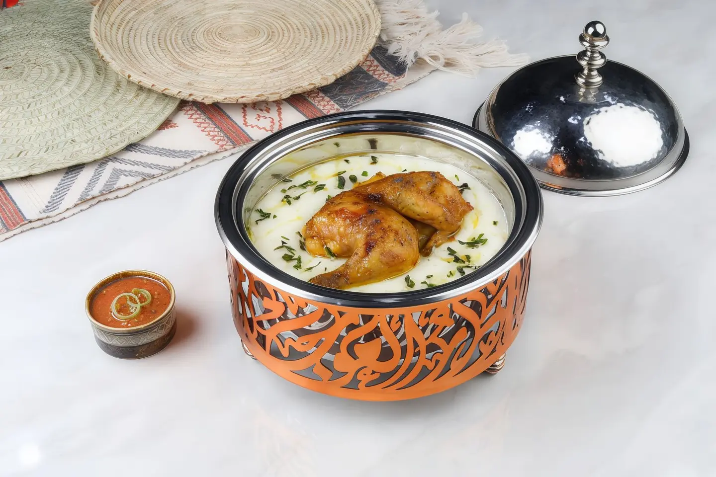 سليق دجاج نص حبه