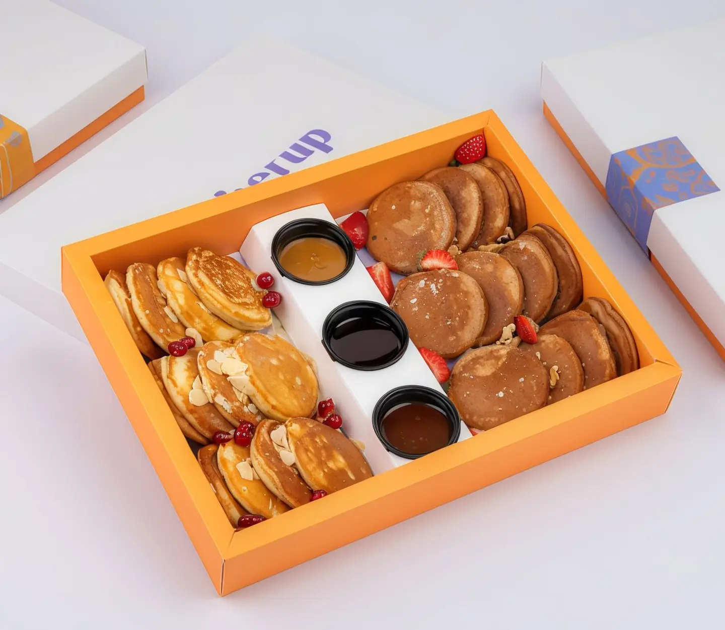 Mini Pancake Pieces Box