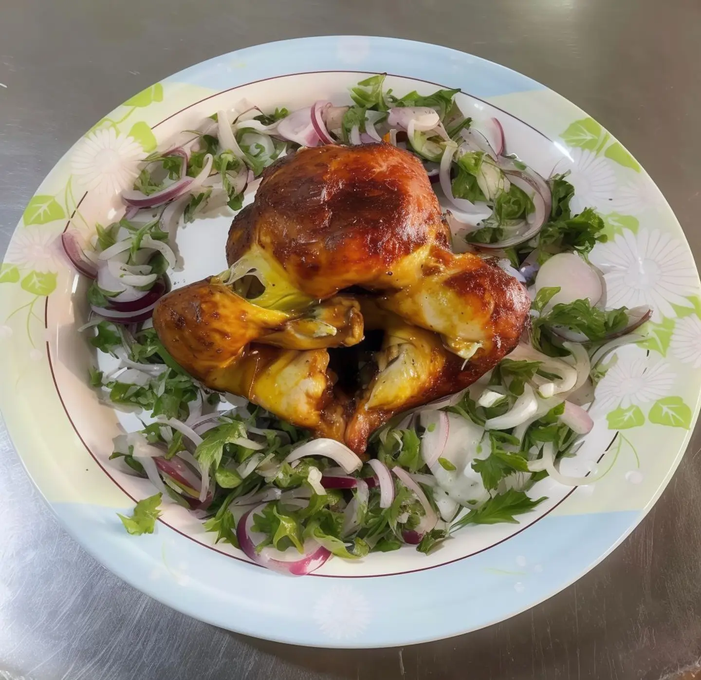 دجاج شواية سادة