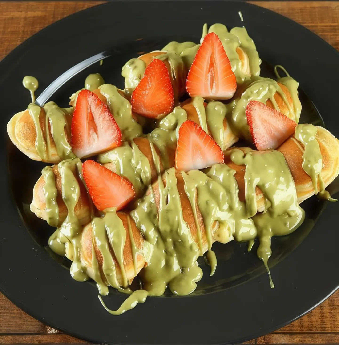 Pistachio Mini Pancake