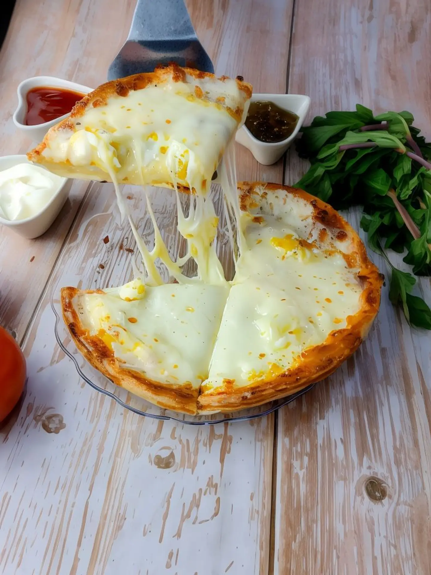 Eggs With White Cheese