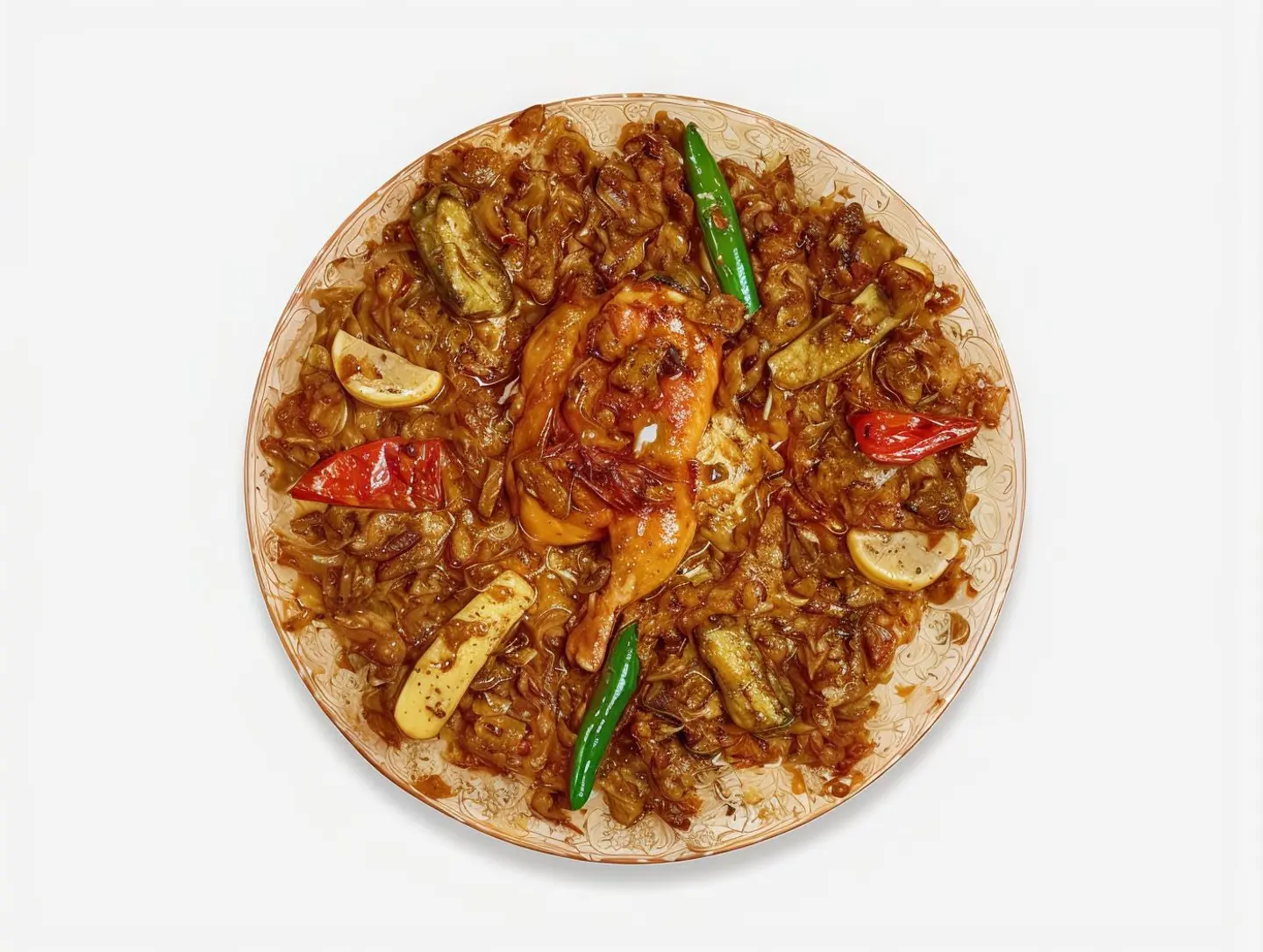 دجاج مندي - نص حبة دجاج