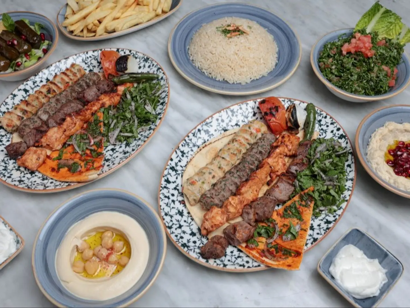 وجبة مشاوي عائلية