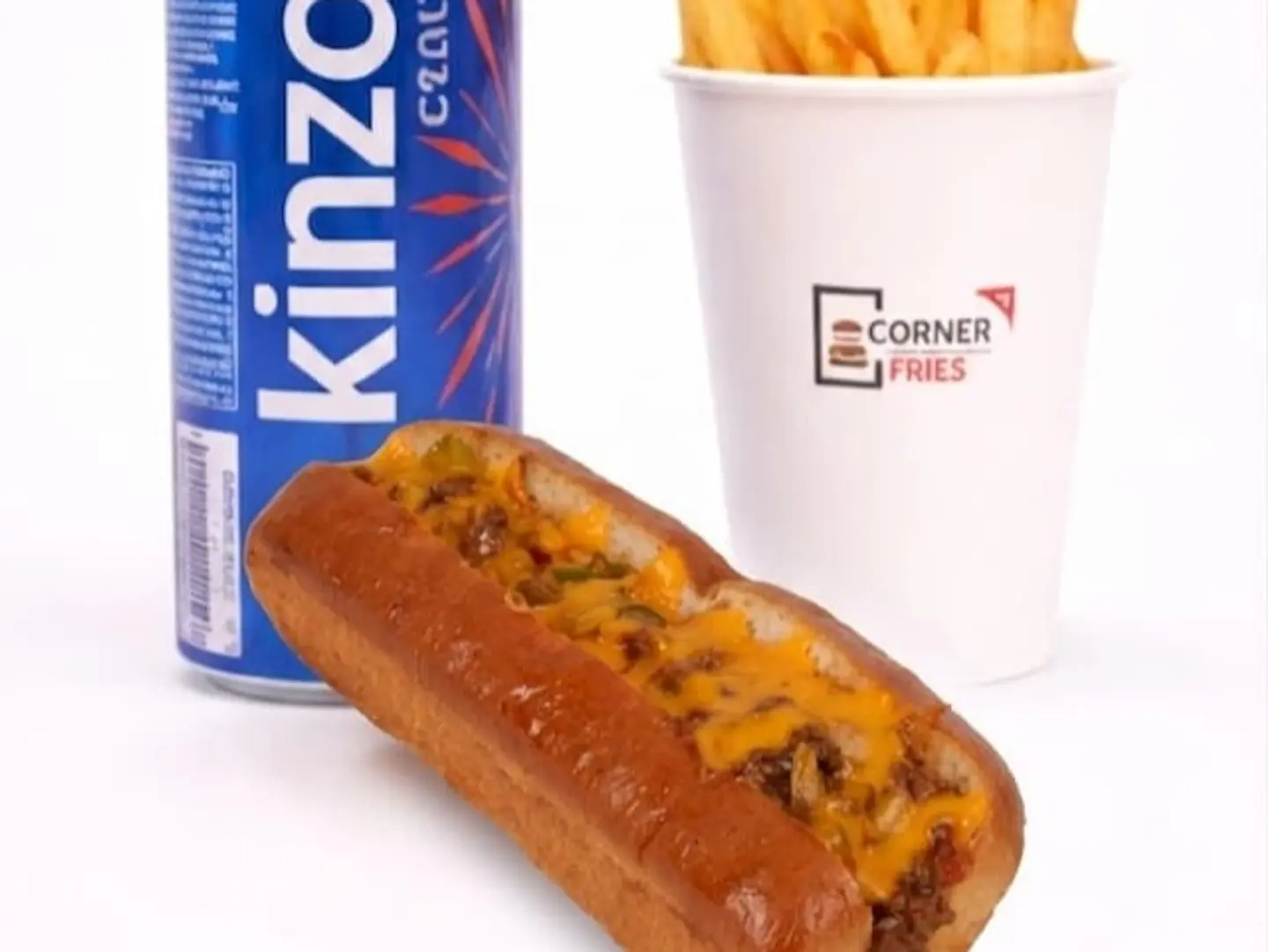 وجبة كورنر تشيزي ستيك