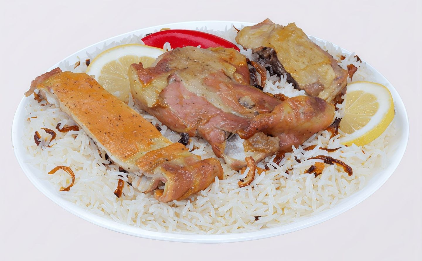 Mandi Meat  Bashawer Rice