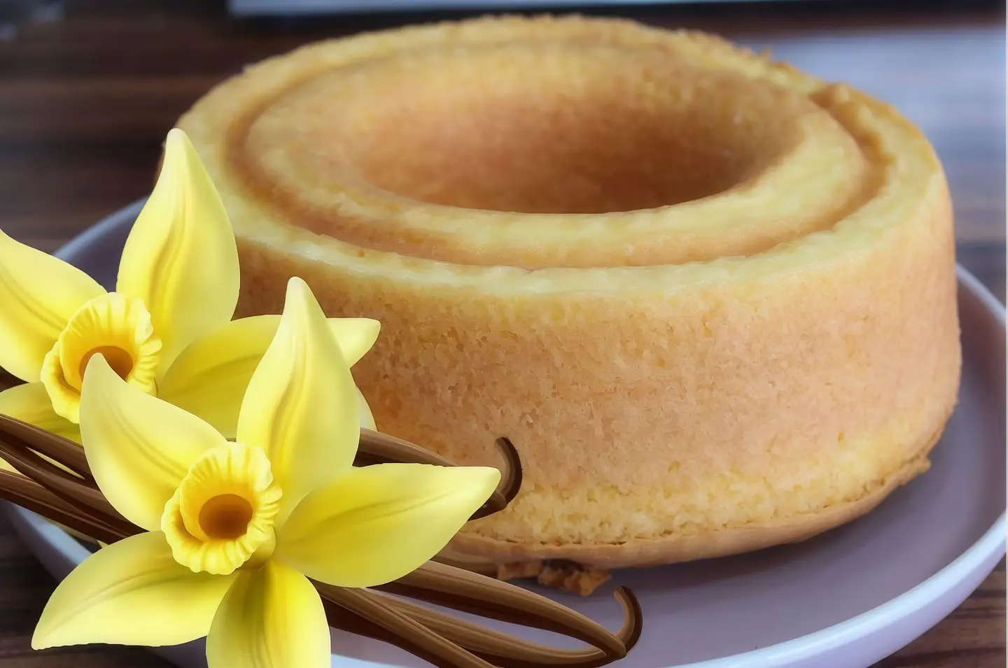 Vanilla Pie Cake