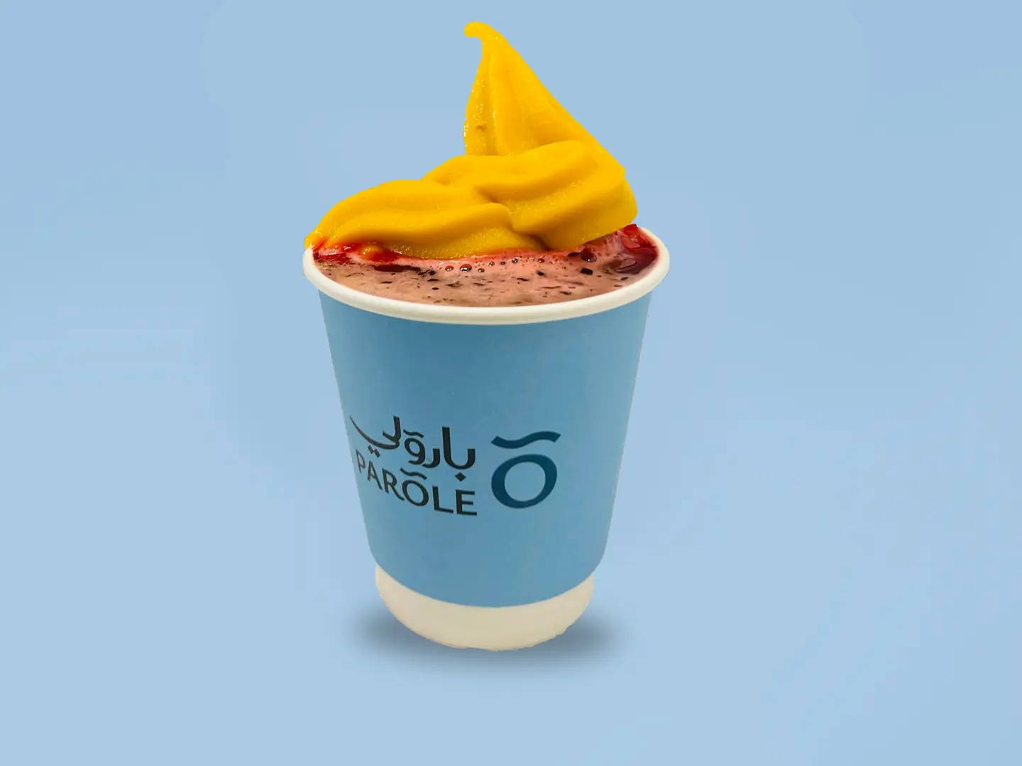 Mango Hibiscus Ice Cream