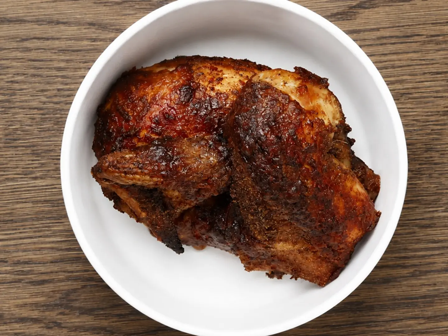 Half Grilled Chicken With Popular Spices