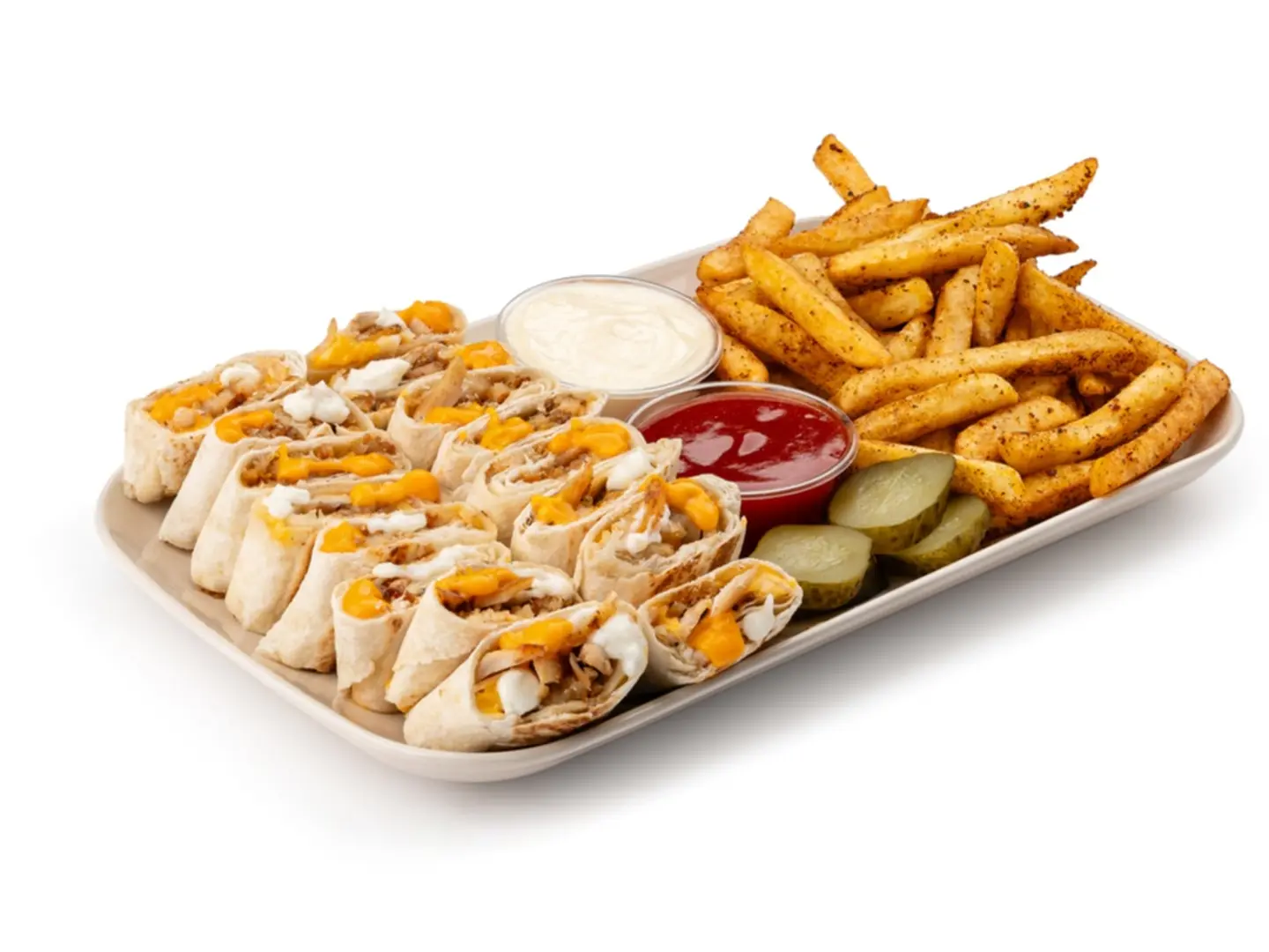 صحن عربي وسط