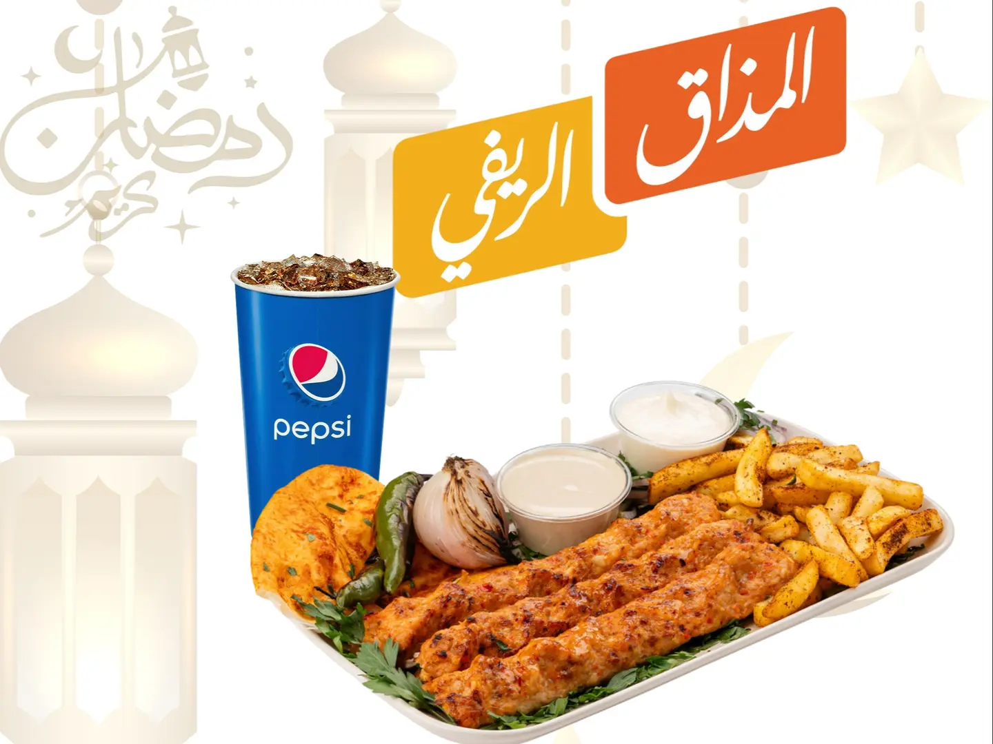 Special Chicken Kebab Meal
