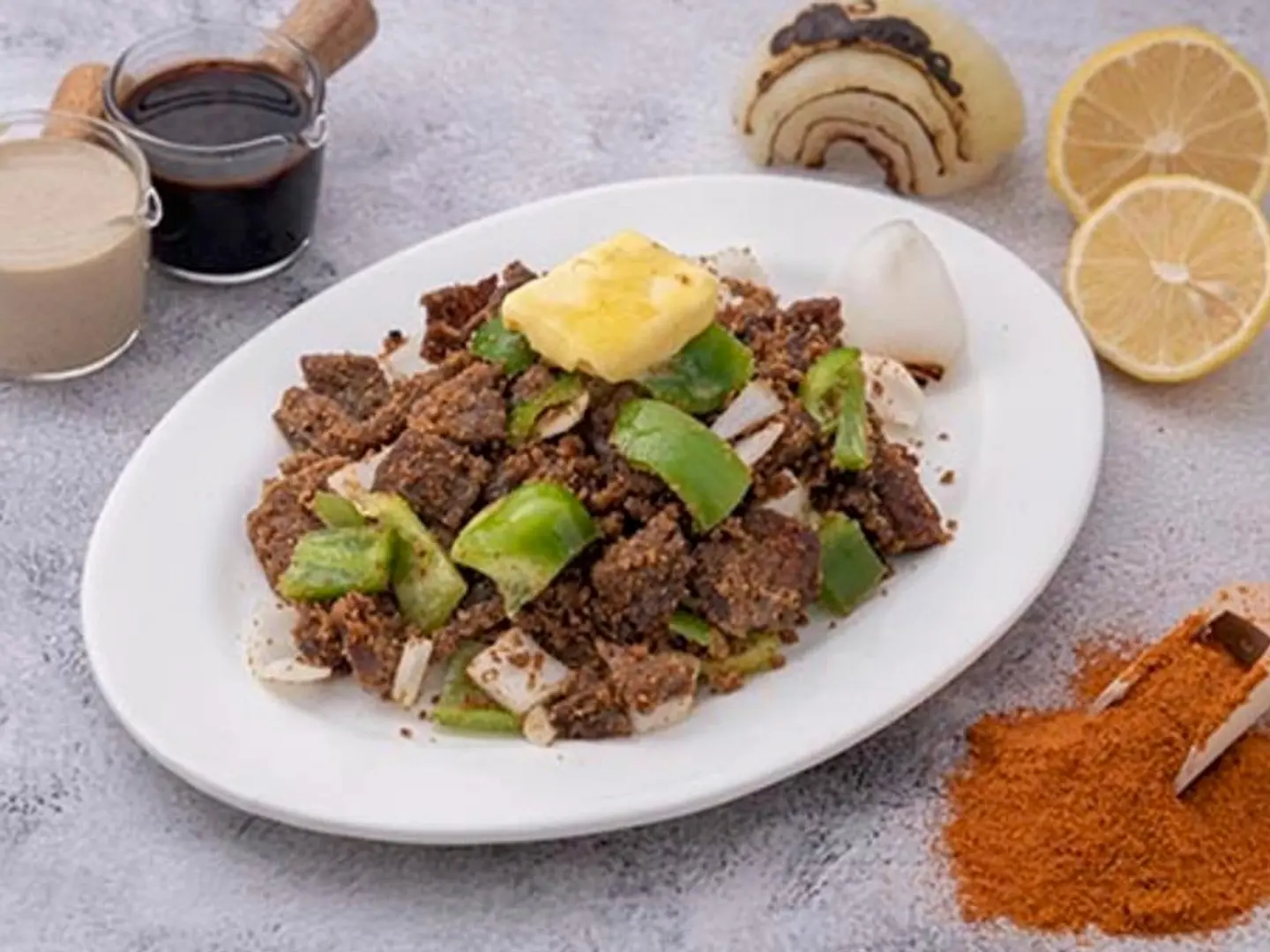 Meat Madfoon With Butter Small