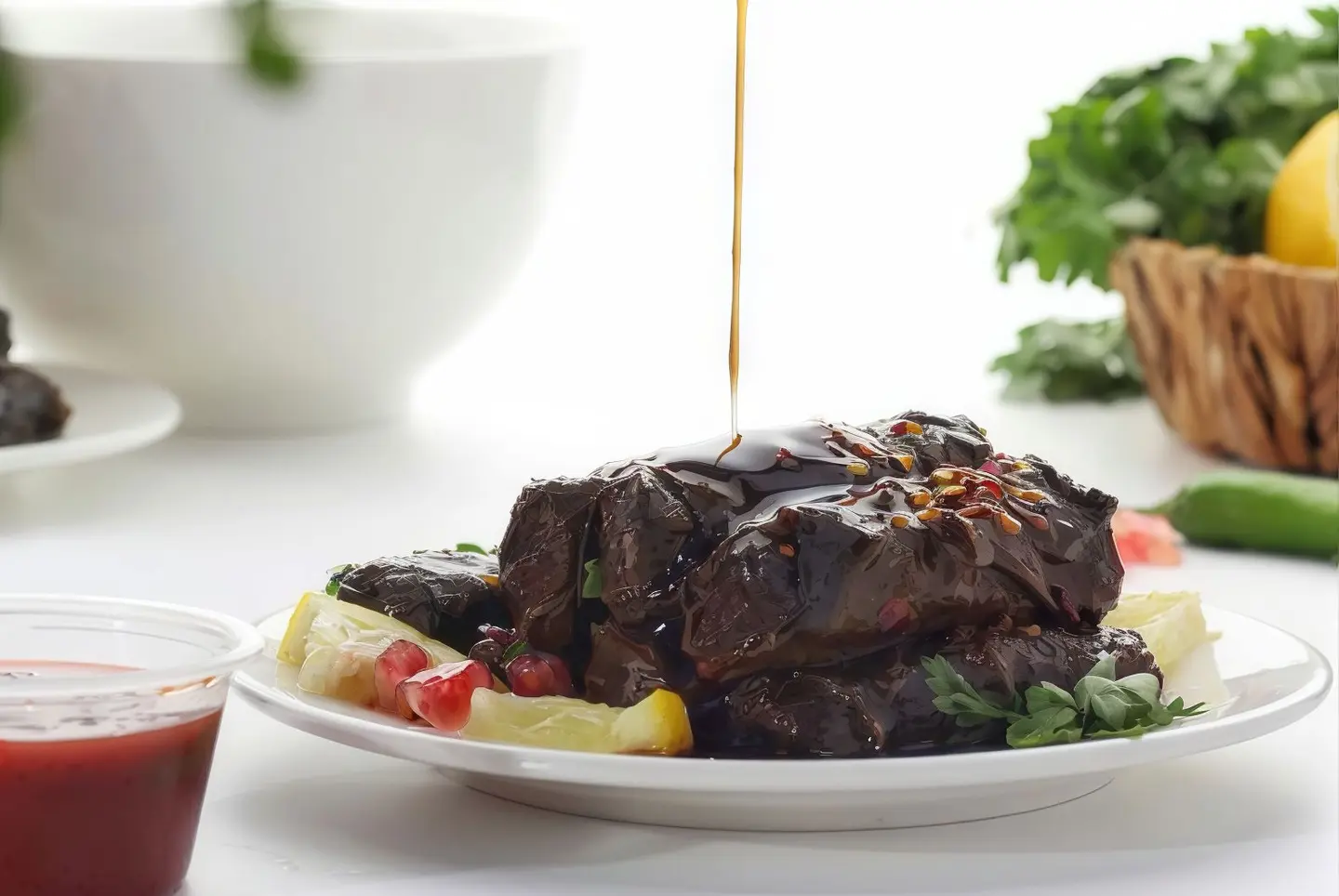 ورق عنب بدبس الرمان - صغير