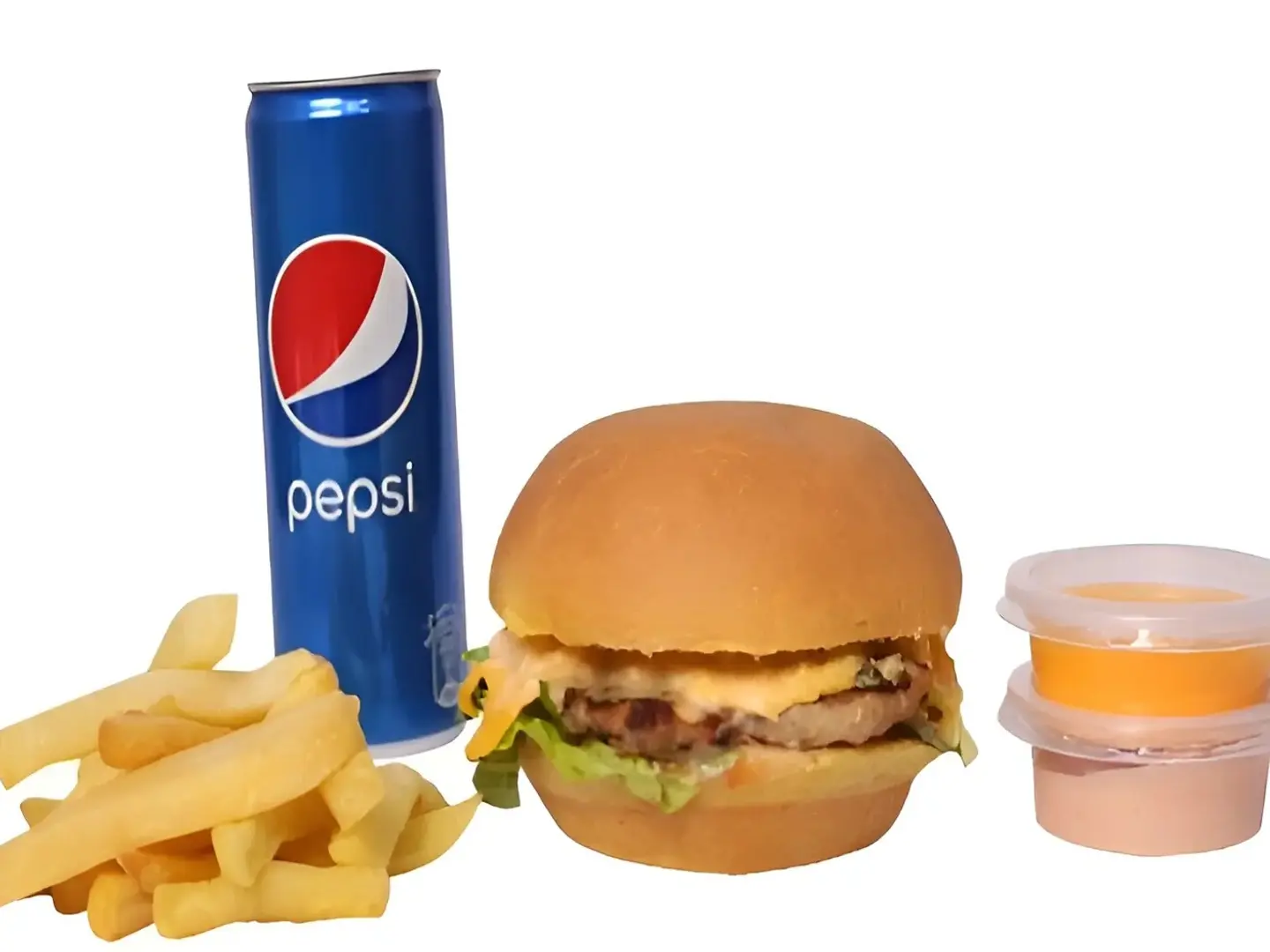 وجبة برجر دجاج