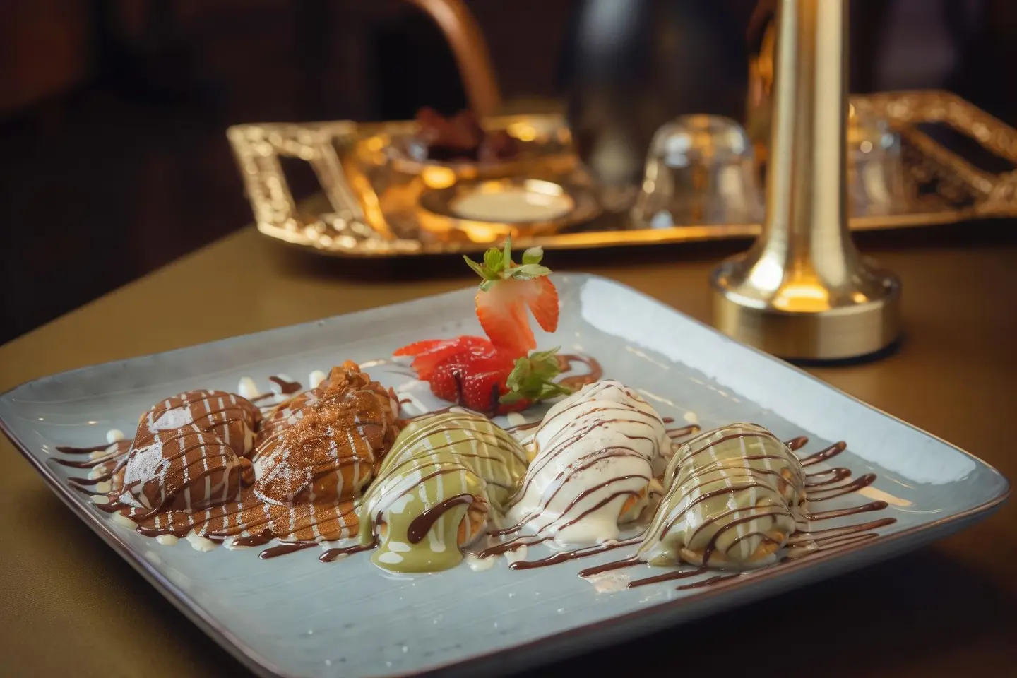 Chocolate Mini Pancake