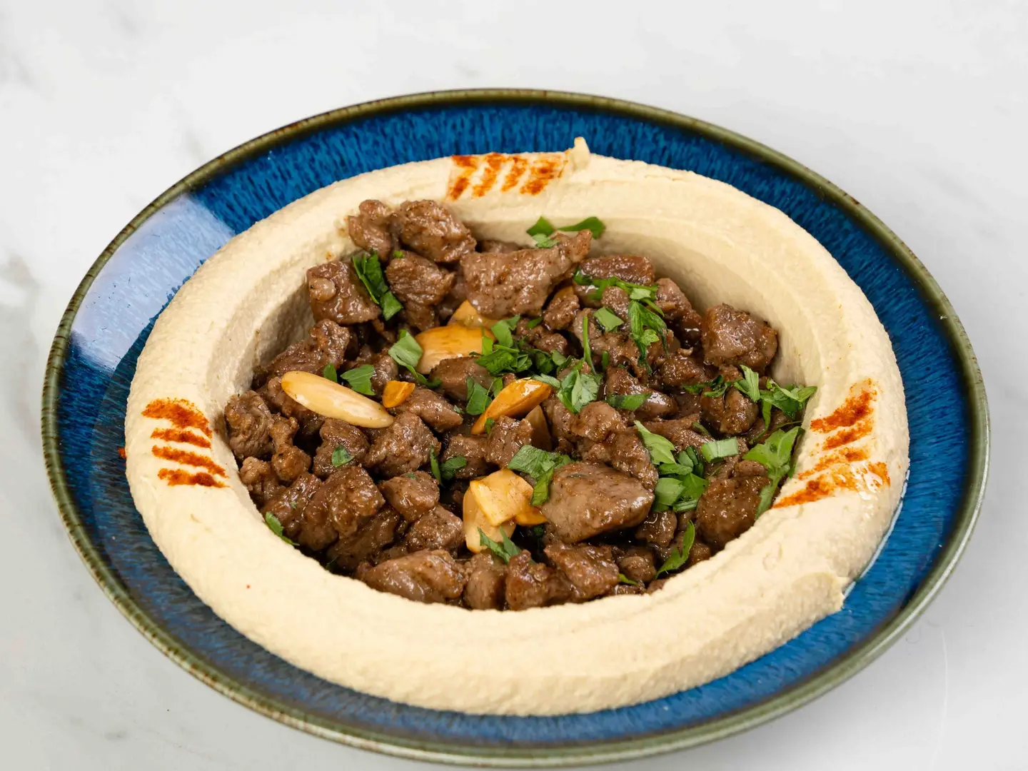 Hummus With Meat