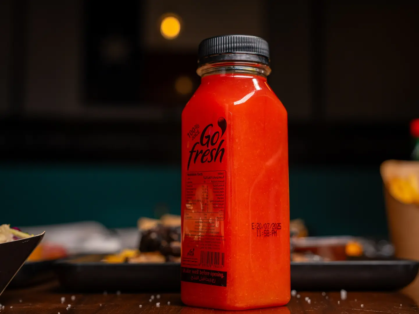 عصير برتقال شمندر