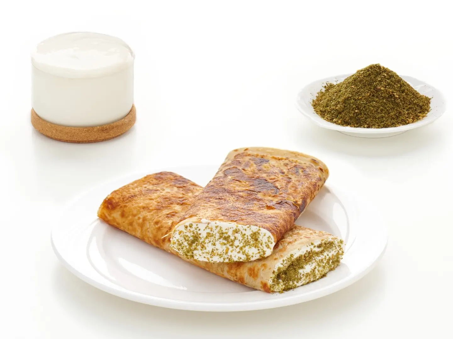 لبنة بالزعتر