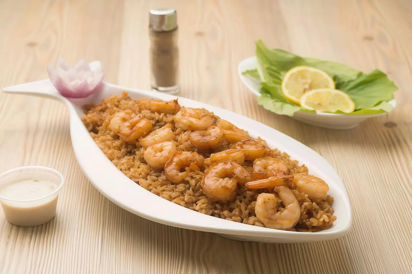Shrimp Sayadiyah Rice
